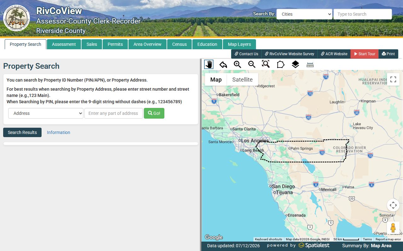 Temecula people search RivCoView address and APN fields